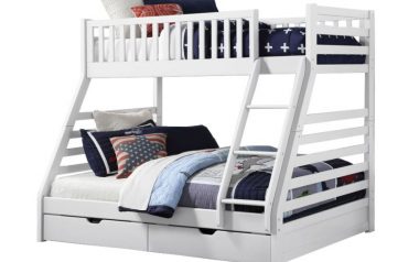 Dreamers White Triple Bunk