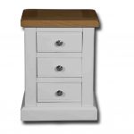 Bloom Oriental 3 Drawer Bedside