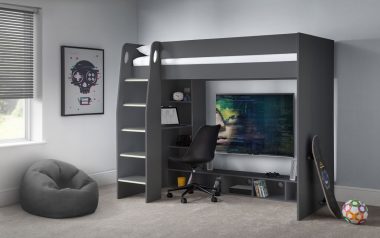 Nepal Gaming Bed with Desk