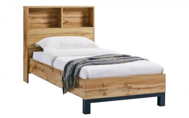 Barli Oak 3'0 Single Bedframe