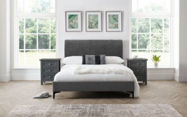 Sand 4'6 Double Bedframe
