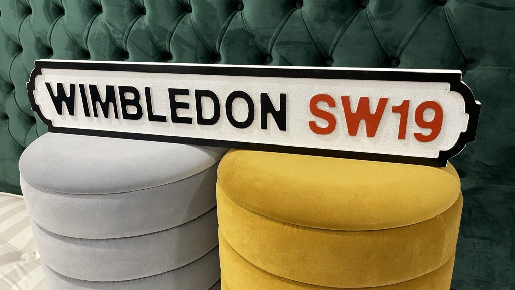 Wimbledon SW19 Road Sign - Balham Beds