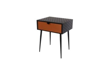 Industry Bedside Cabinet - Brick