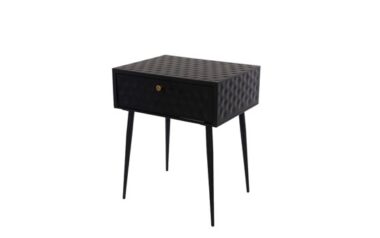 Industry Bedside Cabinet - Black