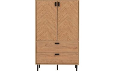 Linear 2 Door 2 Drawer Cabinet