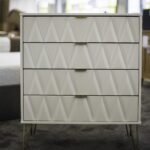 Diamond White 4 Drawer Chest