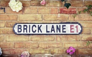 Brick Lane Location Sign