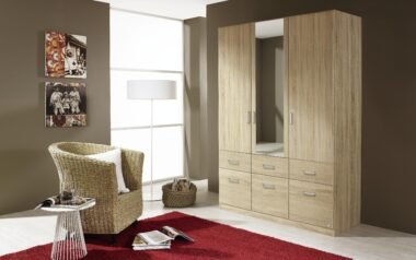 Aleena 3 Door 6 Drawer Wardrobe