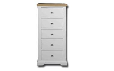 Bloom Oriental 5 Drawer Narrow Chest