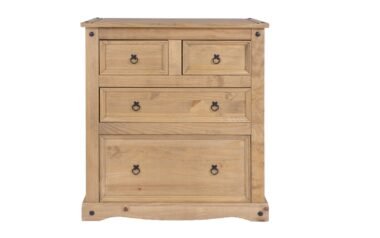 Edwardian Pine 2+2 Chest
