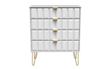 Diamond Cube 4 Drawer Chest