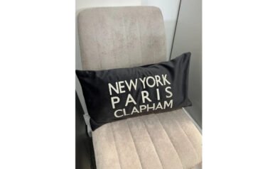 New York, Paris, Clapham Cushion