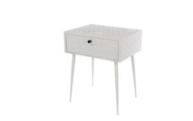 Industry Bedside Cabinet - White
