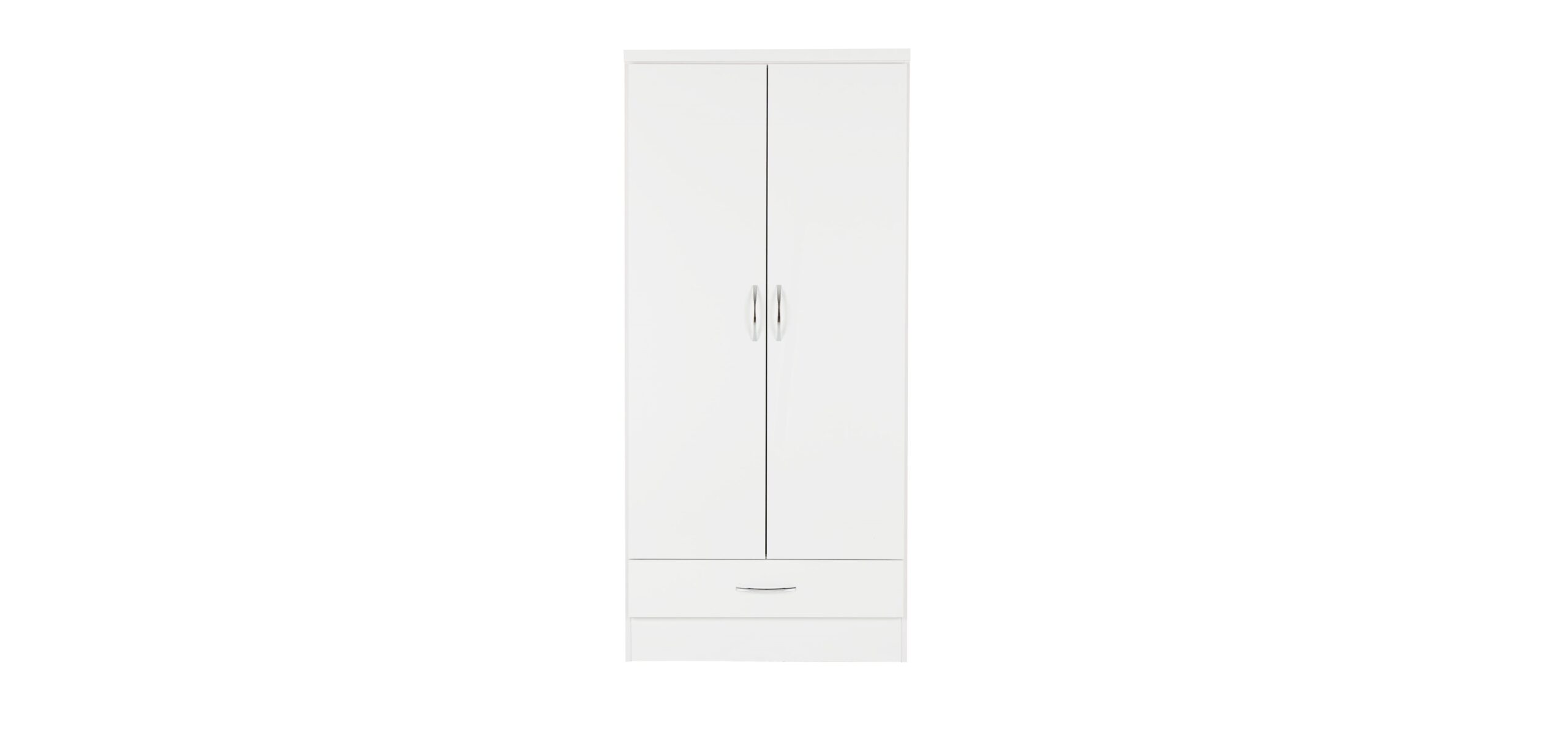 NEVADA-2-DOOR-1-DRAWER-WARDROBE-WHITE-GLOSS-2019-02-100-101-090-768x1783