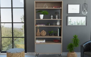 Gas Bookcase With Door