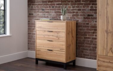 Barli Oak 4 Drawer Chest