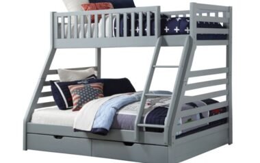 Dreamers Grey Triple Bunk