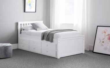 Mainise 3'0 Single Bedframe with Underbed & Drawers