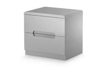 Hattan Gloss 2 Drawer Bedside