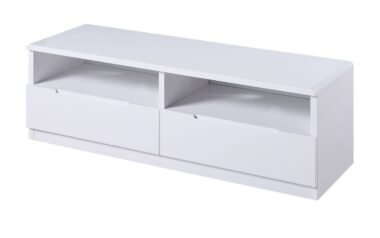 Oslo High Gloss 2 Drawer Media Unit