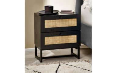 Patsow 2 Drawer Bedside