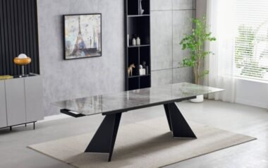 Colorado Extending 180cm - 260cm Ceramic Dining Table Set