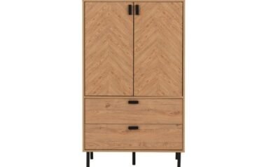 Linear 2 Door 2 Drawer Cabinet