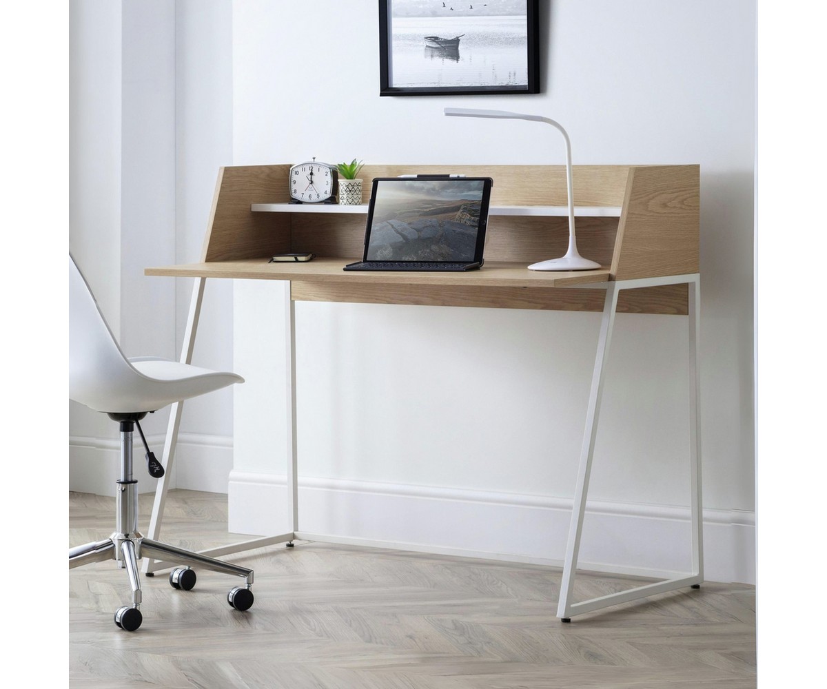 Palmer Desk – White & Oak Palmer Desk – White & Oak