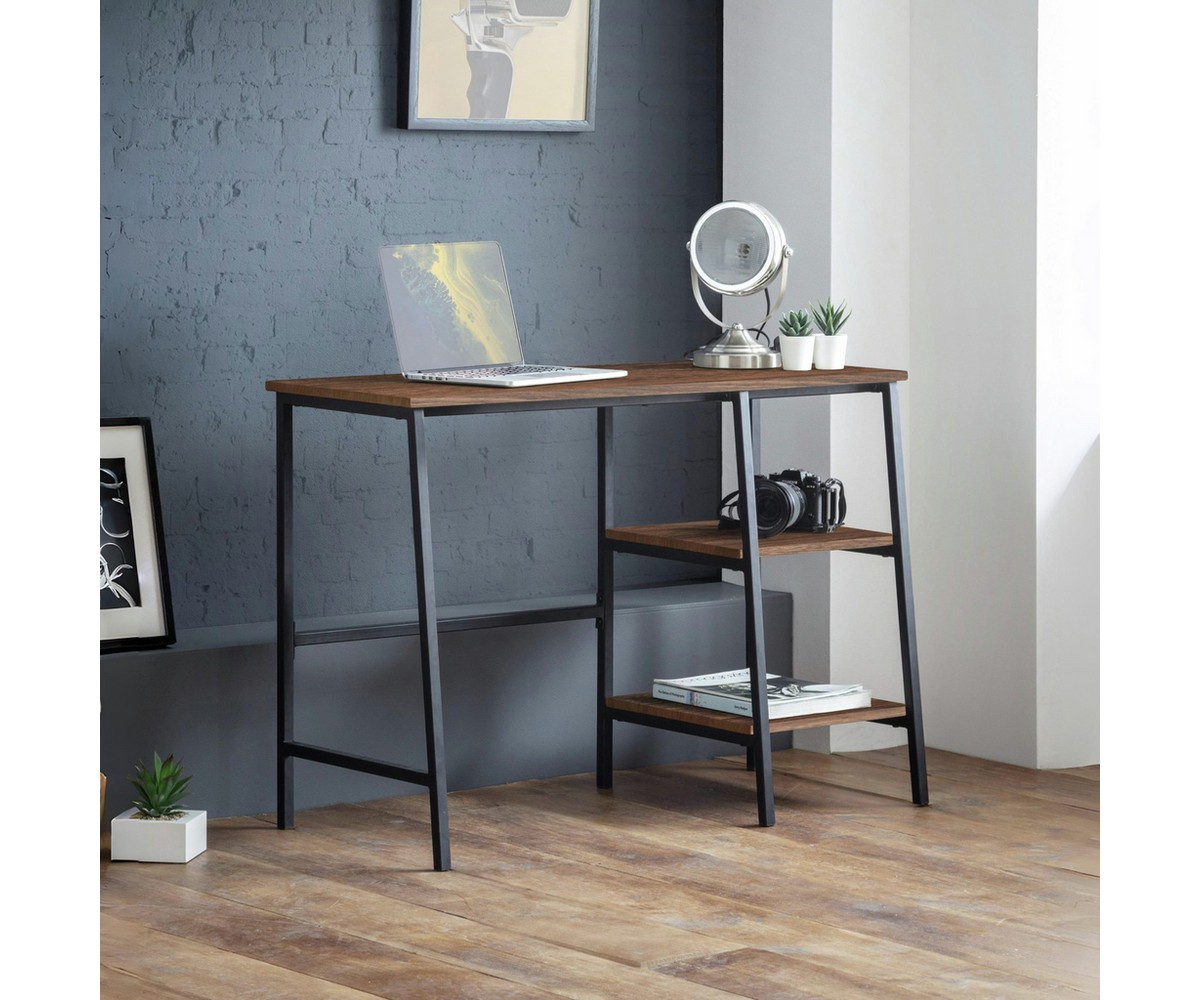 Tribeca Desk – Black & Walnut Tribeca Desk – Black & Walnut
