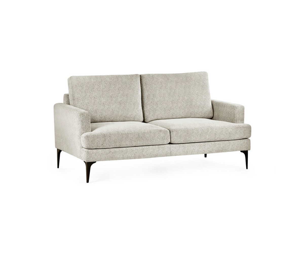 Carrera Cream Sofa – Angled View Carrera Cream Sofa – Angled View