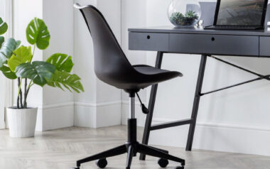 Erika Office Chair – Grey & Black