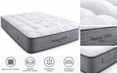 Heaven 2000 pocket sprung mattress